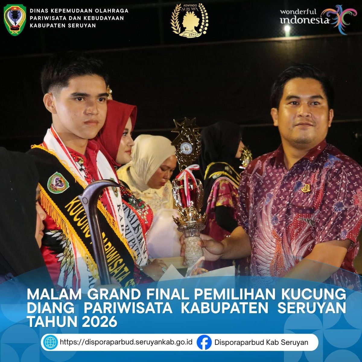 Pemilihan Kucung Diang Pariwisata  Kabupaten Seruyan Tahun 2026
