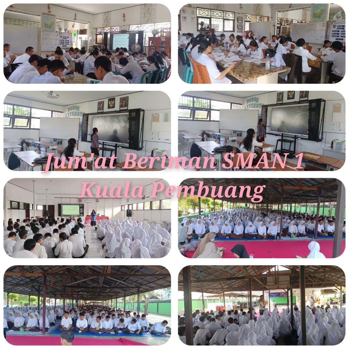SMA Negeri 1 Kuala Pembuang Gelar Rutinitas 