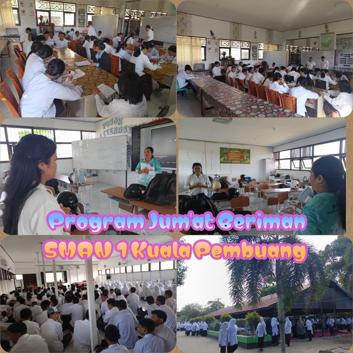 Jum'at Beriman SMAN 1 Kuala Pembuang