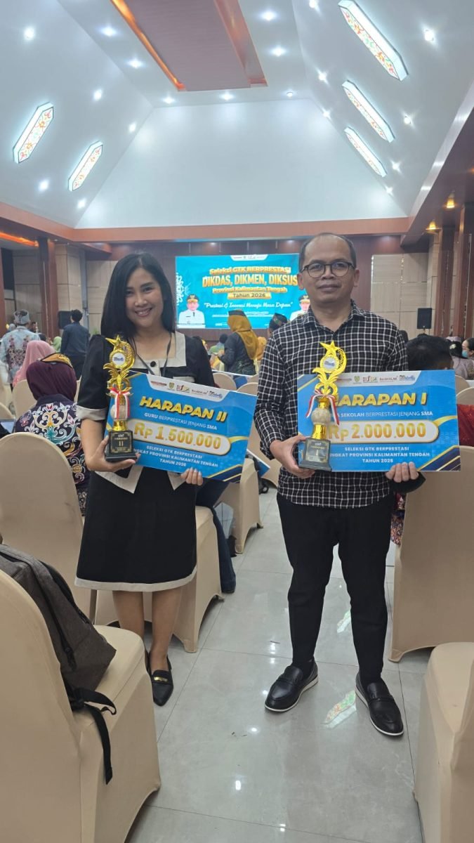 Guru SMAN 1 Kuala Pembuang Juara Harapan II Gupres Tingkat Provinsi Kalteng